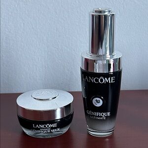 lancome serum 30ml with eye cream 15ml